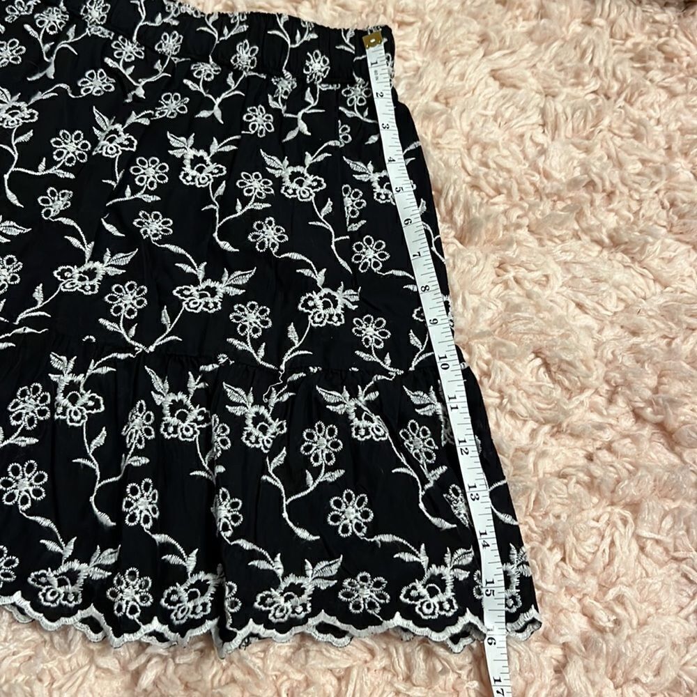 LOFT Floral Embroidered Mini Skirt - Picture 4 of 7